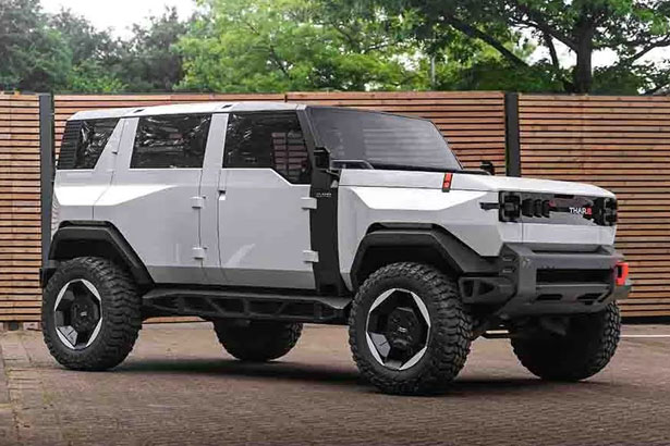 The New Mahindra Thar.e The New Mahindra Thar.e
